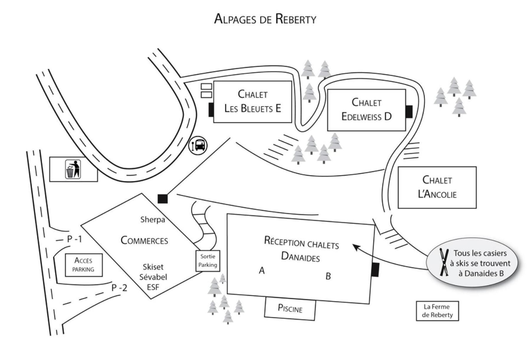 סן-מרטין-דה-בלוויל Residence Ancolie - Appartement Spacieux - Balcon Sud Mae-9714 מראה חיצוני תמונה